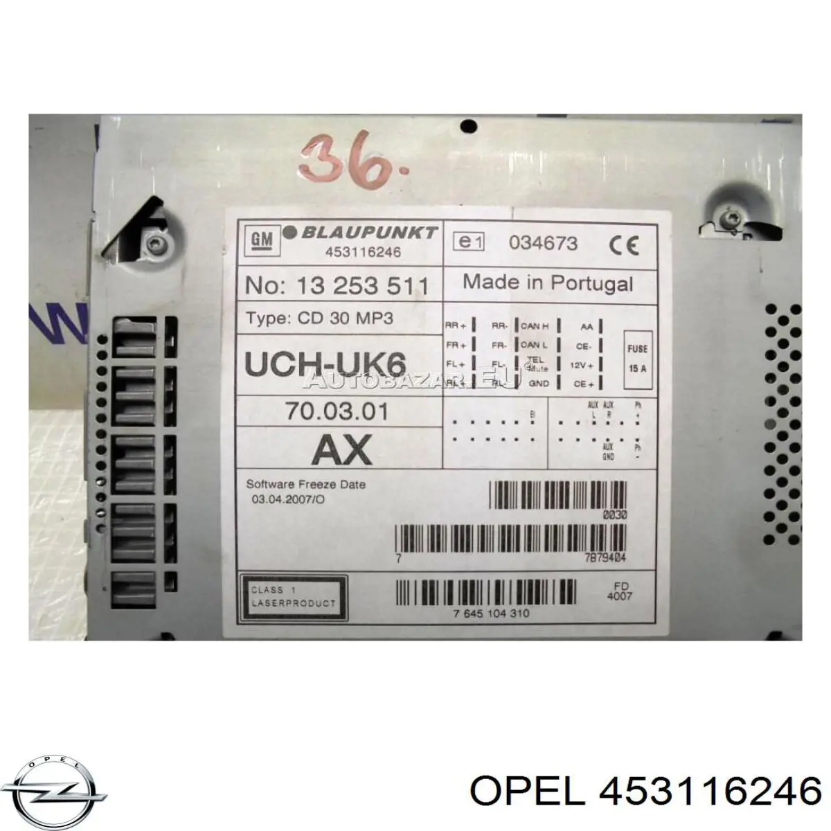 Comprar 453116246 Opel 