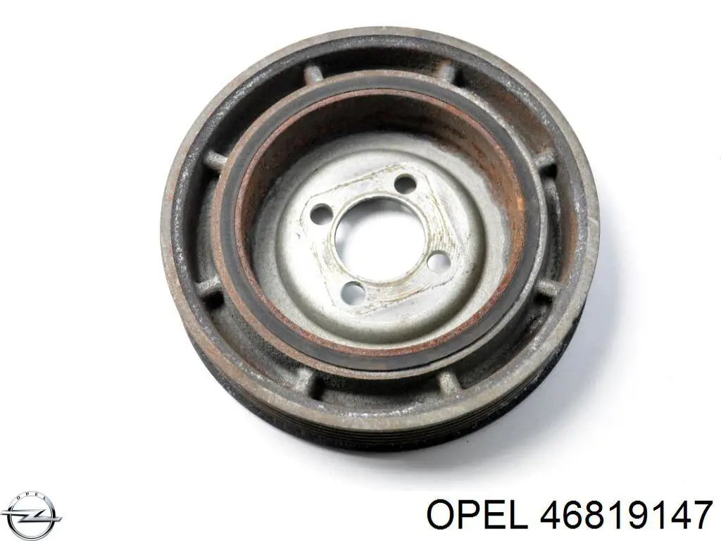 Polea de cigüeñal 46819147 Opel