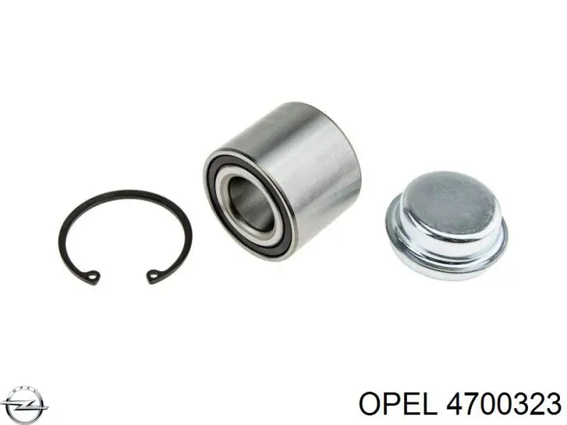 4700323 Opel cojinete de rueda trasero