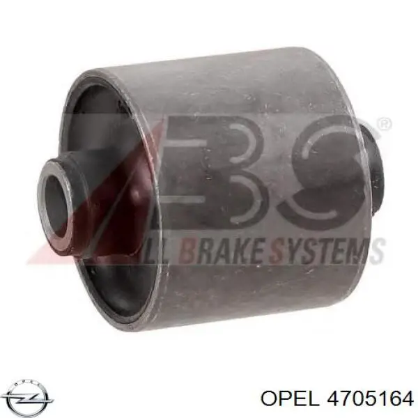 4705164 Opel bloque silencioso trasero brazo trasero trasero