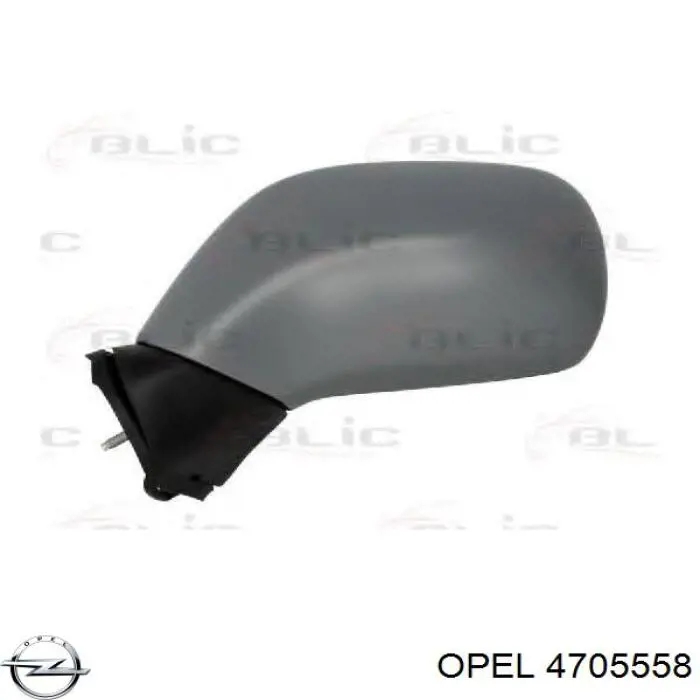 9210087 Opel espejo retrovisor izquierdo