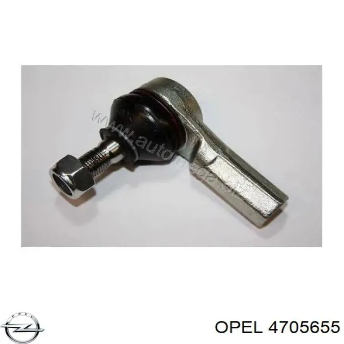 4705655 Opel rótula barra de acoplamiento exterior