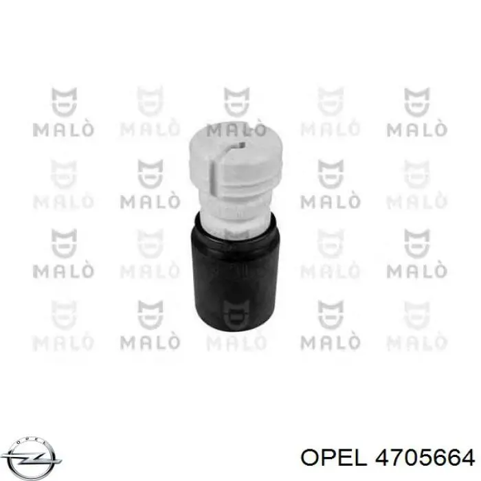 4705664 Opel tope de amortiguador delantero, suspensión + fuelle