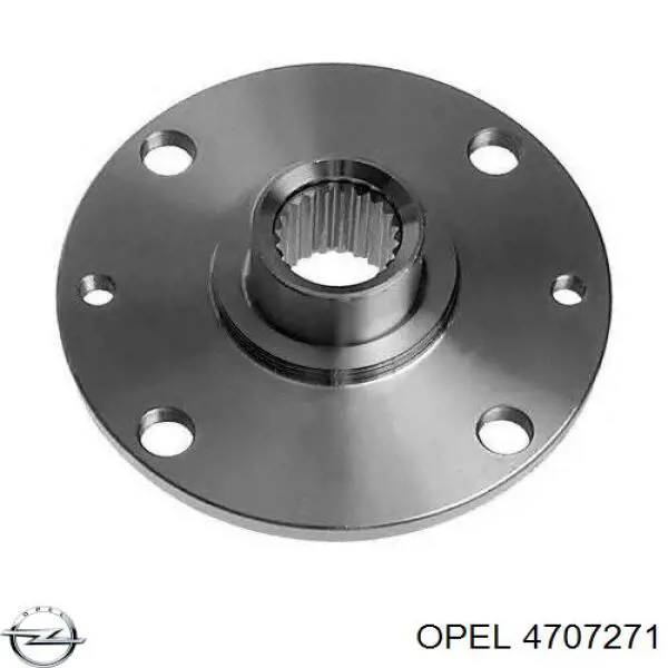 4707271 Opel cubo de rueda delantero