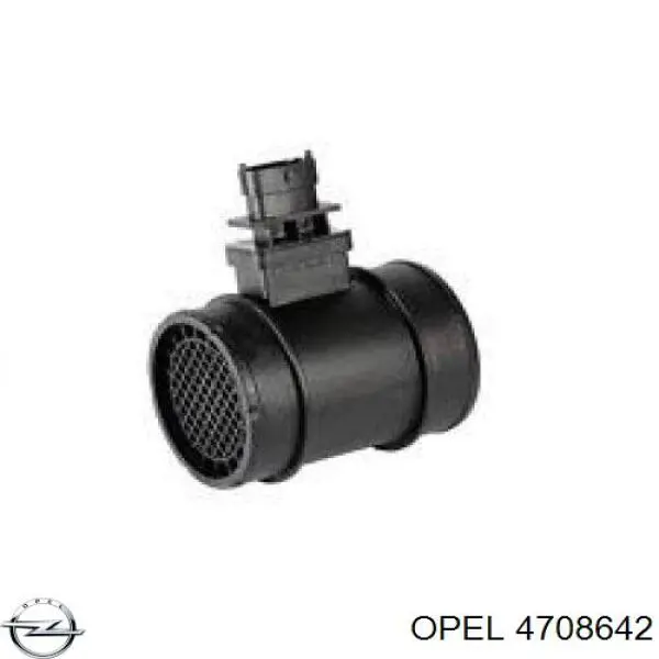 4708642 Opel sensor de flujo de aire/medidor de flujo (flujo de aire masibo)