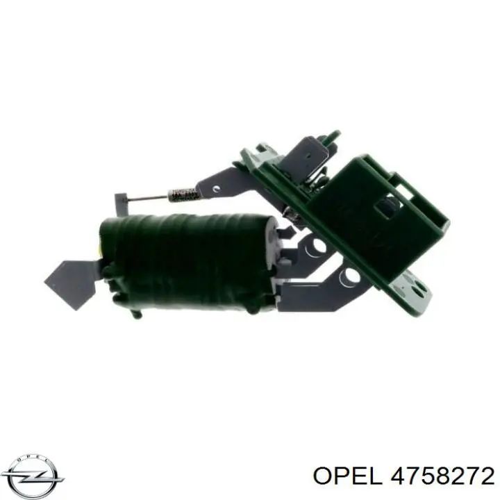 4758272 Opel resitencia, ventilador habitáculo