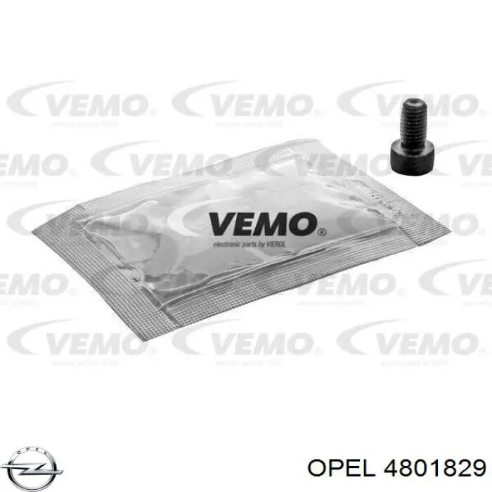 4801829 Opel sensor abs delantero