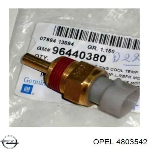 4803542 Opel sensor de temperatura