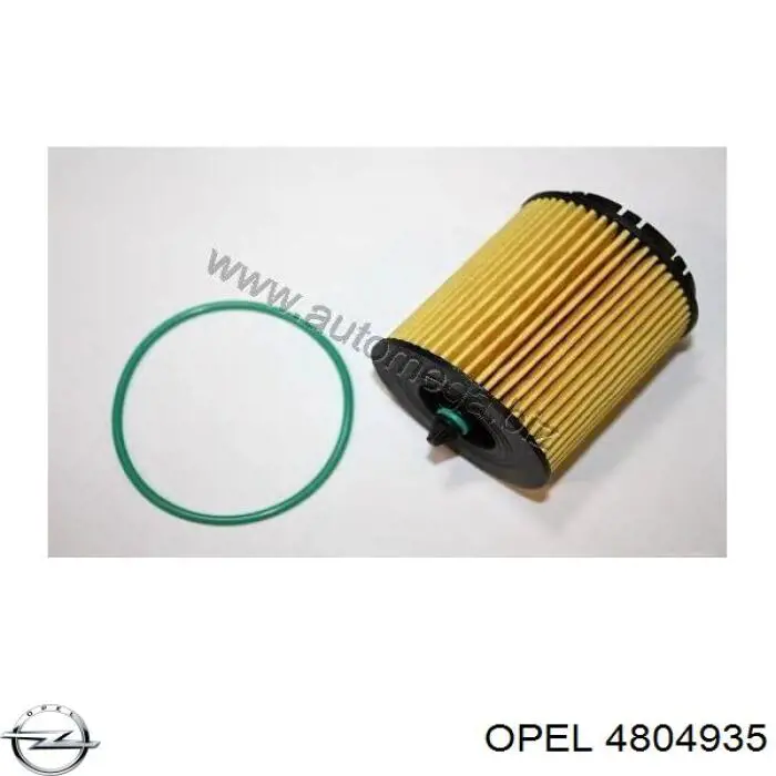 Filtro de aceite Opel 4804935 precio, desde 4,21 EUR