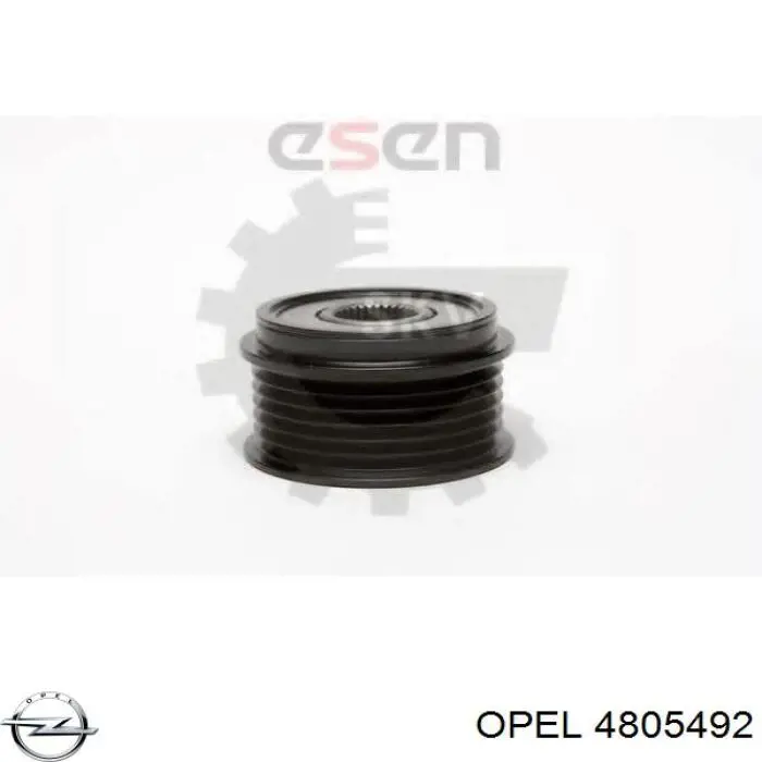 4805492 Opel polea alternador