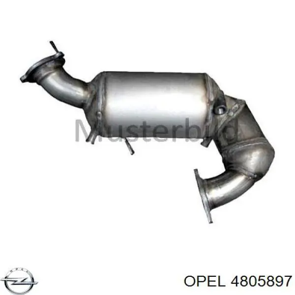 Catalizador Opel 4805897 precio, desde 295,23 EUR
