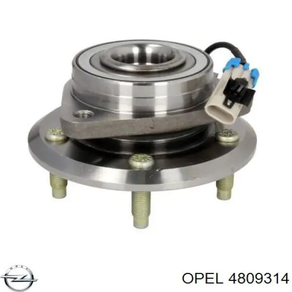 Buje de rueda delantero 4809314 Opel