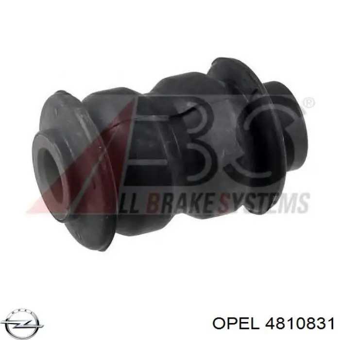 4810831 Opel barra oscilante, suspensión de ruedas delantera, inferior izquierda