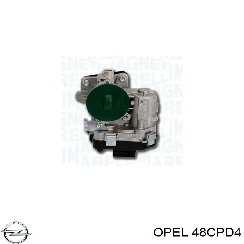 Cuerpo de mariposa 48CPD4 Opel