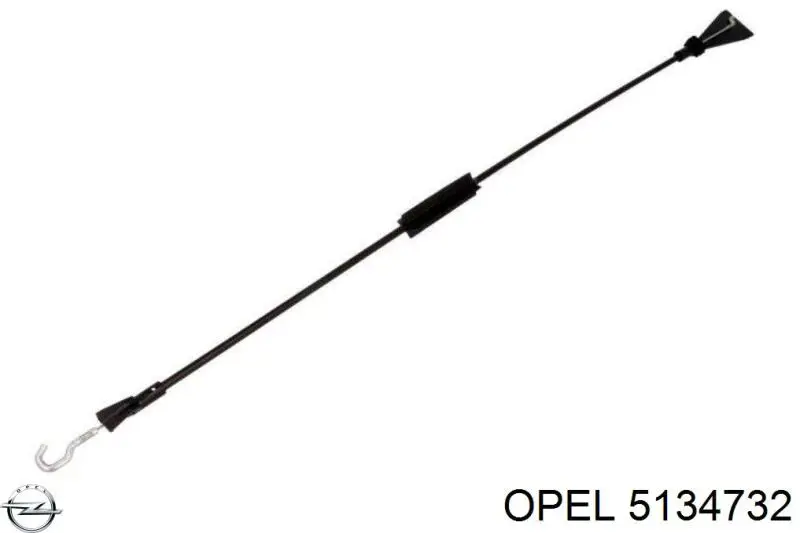 5134732 Opel Cable de apertura de cerradura de puerta delantera