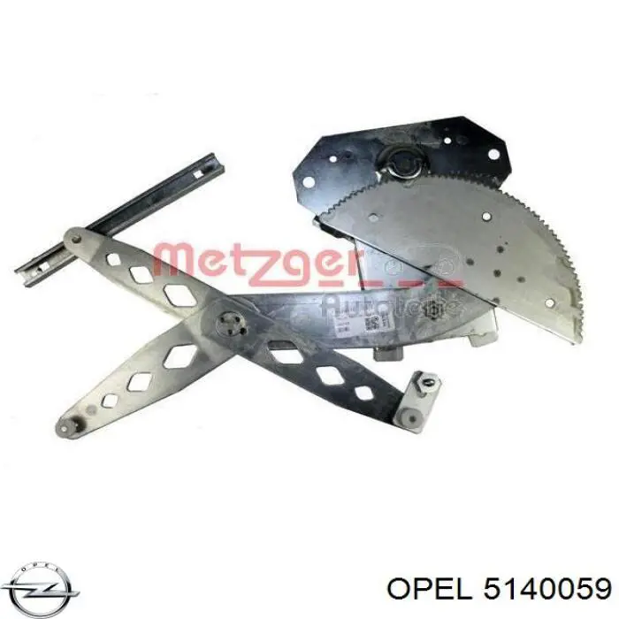 Comprar 5140059 Opel Mecanismo de elevalunas delantero izquierdo