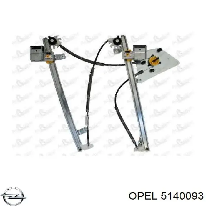 Comprar 5140093 Opel Motor ventanilla coche, puerta delantera izquierda