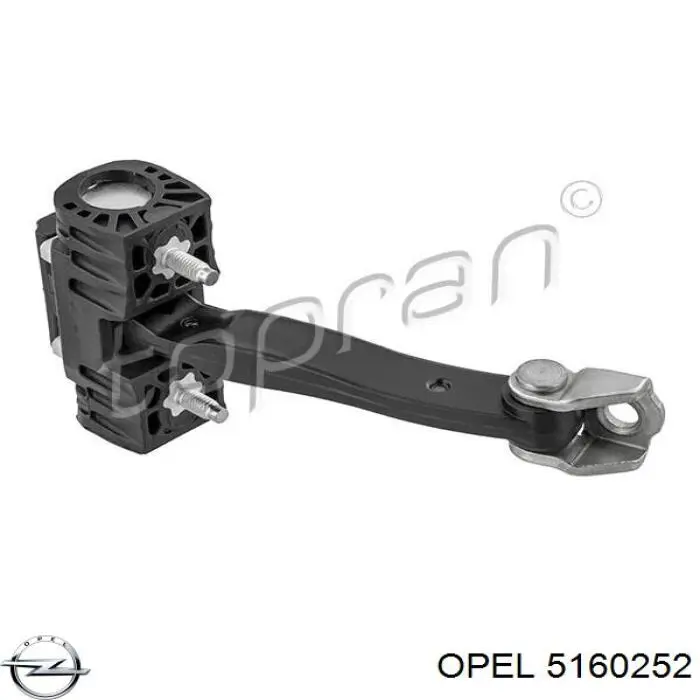 Limitador de apertura de puerta trasera Opel 5160252 precio, desde 23,14 EUR