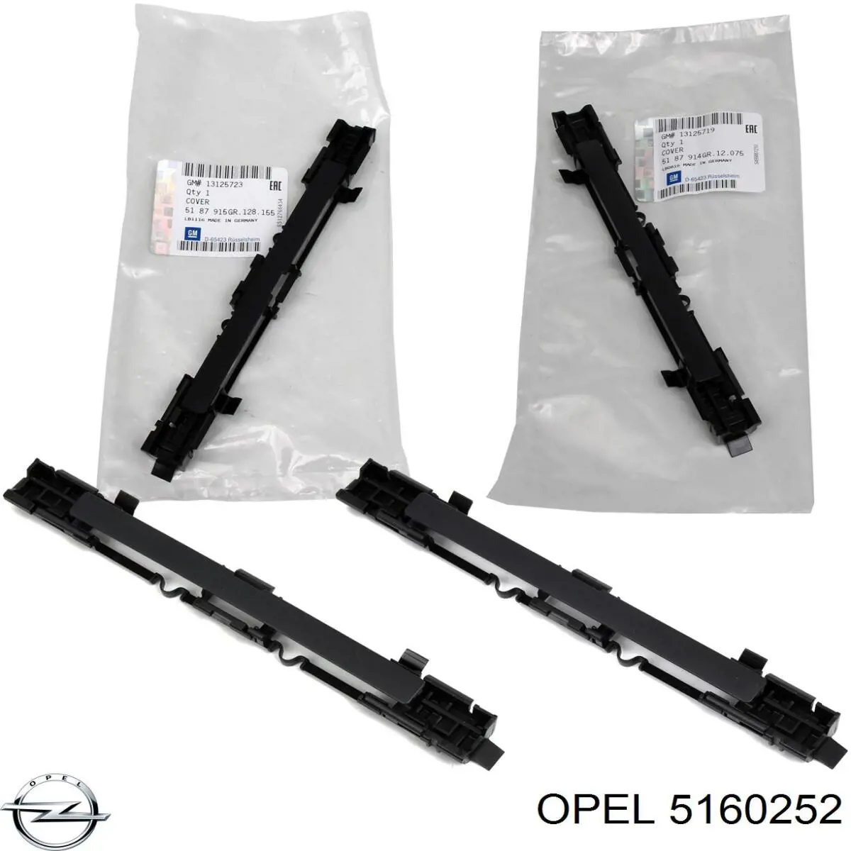 Comprar 5160252 Opel Limitador de apertura de puerta trasera