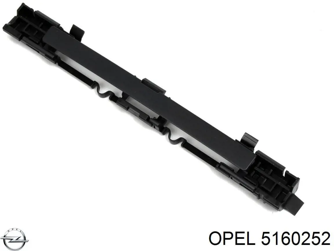 Limitador de apertura de puerta trasera 5160252 Opel