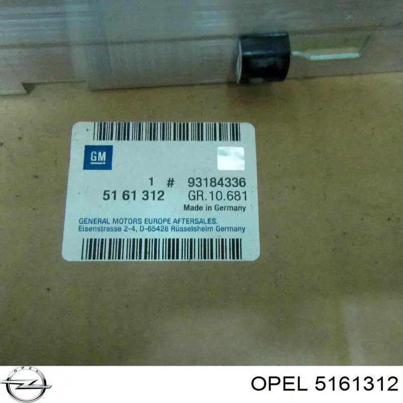 Cristal de puerta delantera derecha Opel 5161312 precio, desde 48,58 EUR