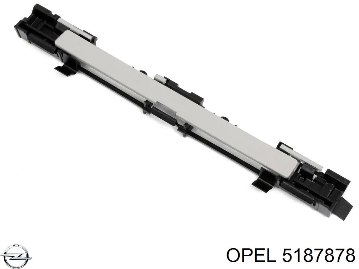 5187878 Opel tapa de guarnición de techo trasera