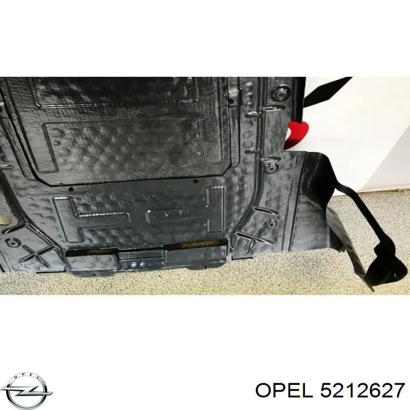 5212627 Opel protección motor / empotramiento