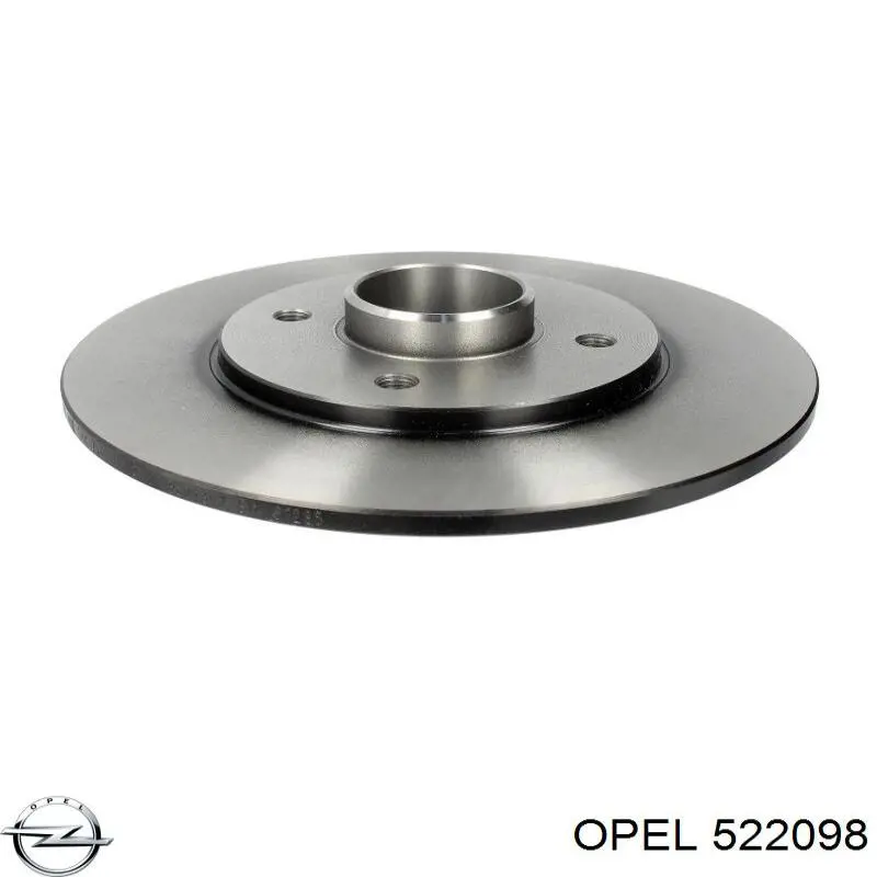 Comprar 522098 Opel Cable de freno de mano trasero derecho