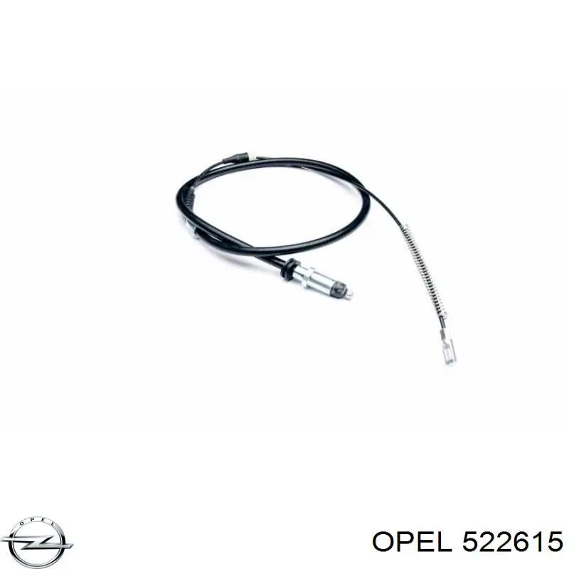 522615 Opel cable de freno de mano trasero izquierdo