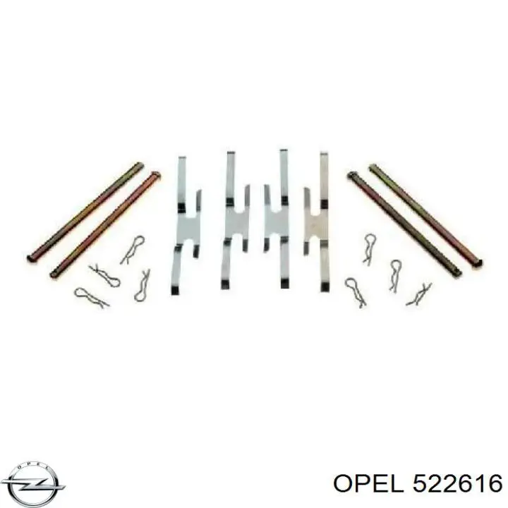 522616 Opel cable de freno de mano trasero derecho