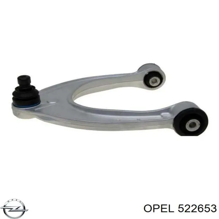 522653 Opel cable de freno de mano trasero derecho/izquierdo