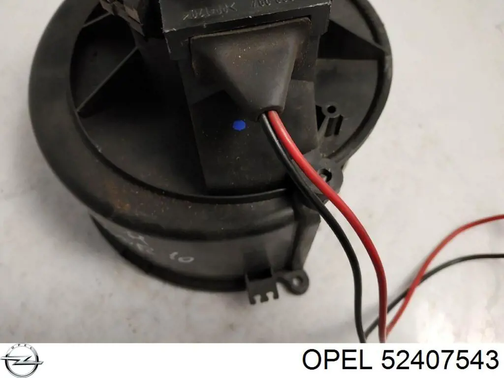52407543 Opel motor eléctrico, ventilador habitáculo