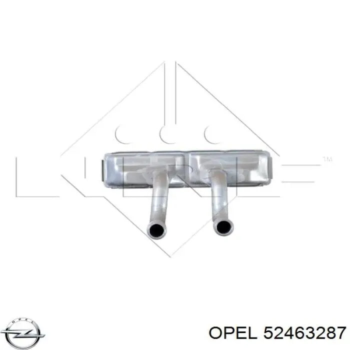 Radiador de calefacción Opel 52463287 precio, desde 27,91 EUR