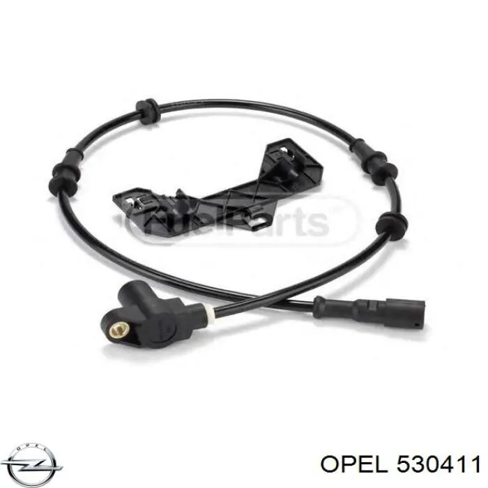 530411 Opel sensor abs delantero