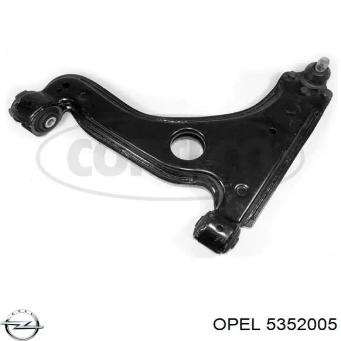 Comprar 5352005 Opel Brazo inferior izquierdo de la suspensión delantera