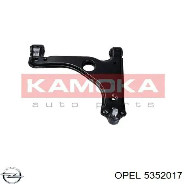 Brazo inferior derecho de la suspensión delantera Opel 5352017 precio, desde 50,82 EUR