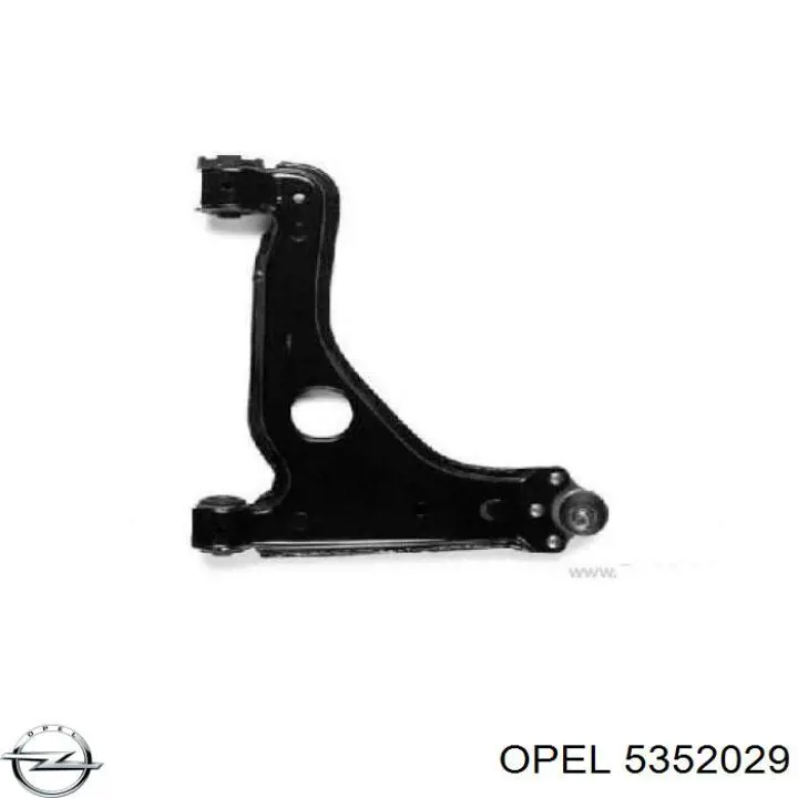 Comprar 5352029 Opel Brazo inferior izquierdo de la suspensión delantera