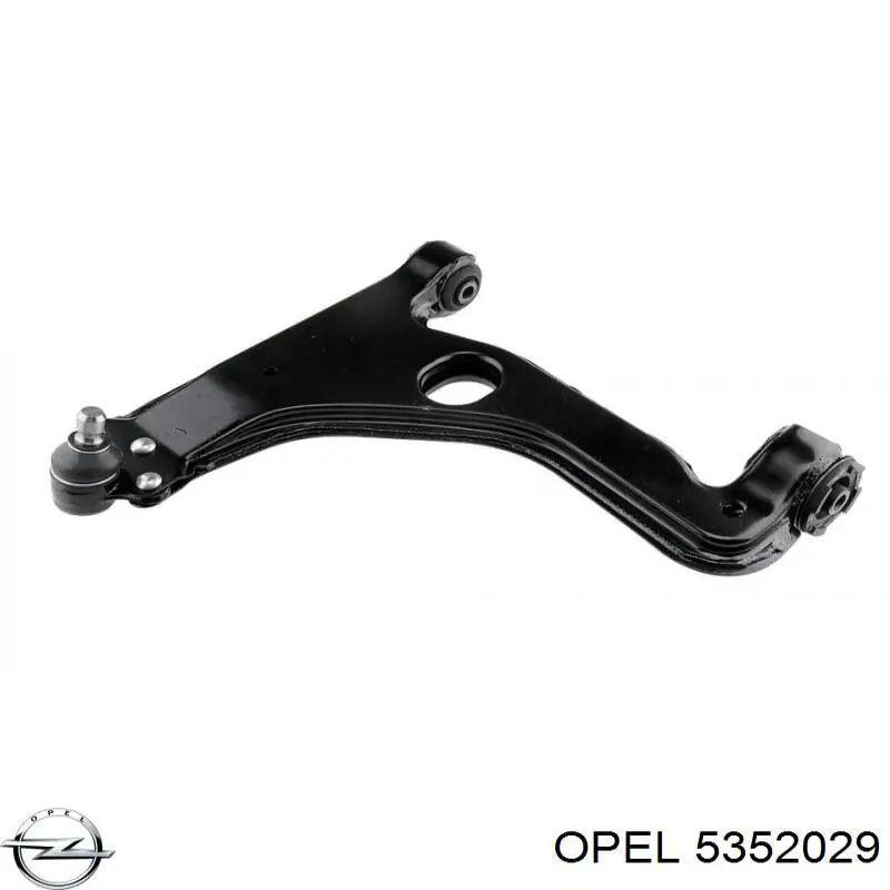 Brazo inferior izquierdo de la suspensión delantera Opel 5352029 precio, desde 52,77 EUR
