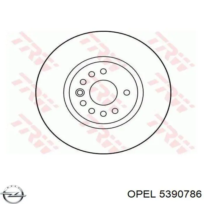 Frenos delanteros Opel 5390786 precio, desde 37,29 EUR