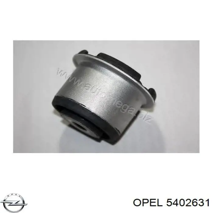 5402631 Opel suspensión, cuerpo del eje trasero