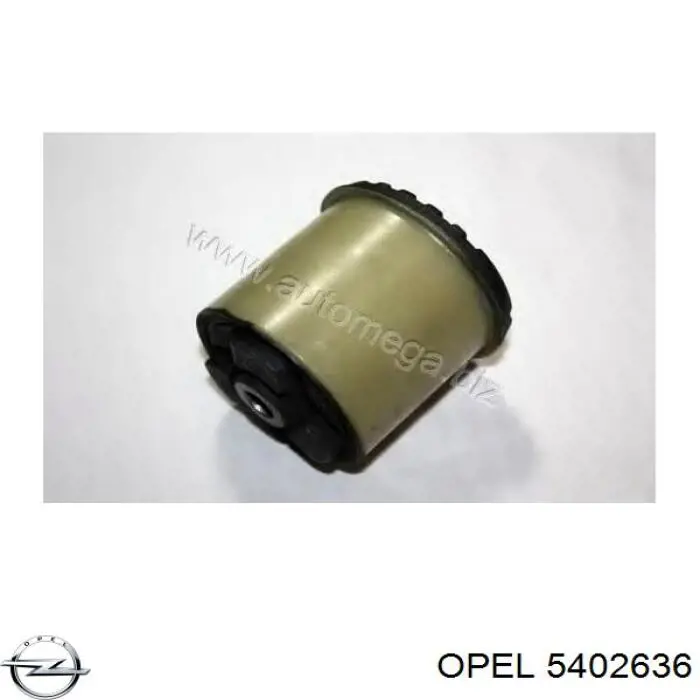 5402636 Opel suspensión, cuerpo del eje trasero