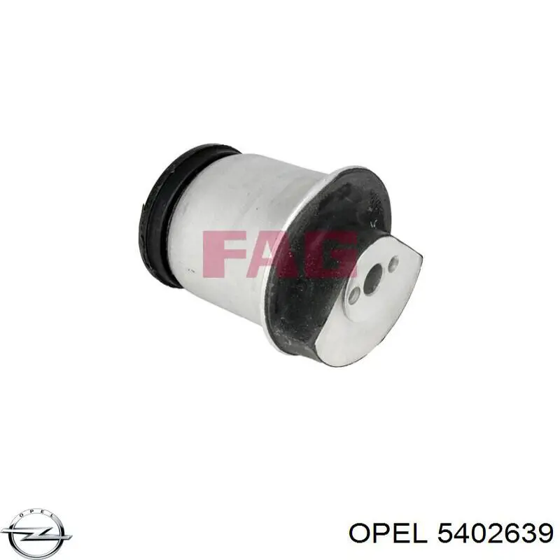 Suspensión, cuerpo del eje trasero Opel Zafira A05