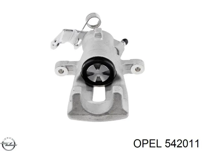 542011 Opel pinza de freno trasero derecho