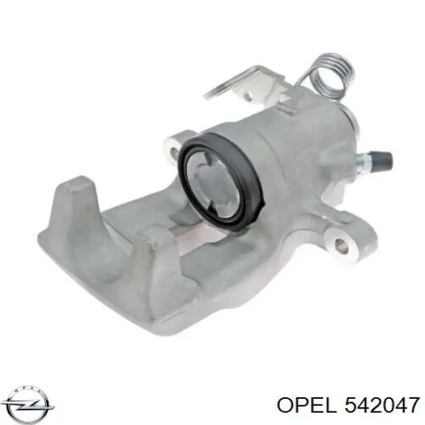 542047 Opel pinza de freno trasera izquierda