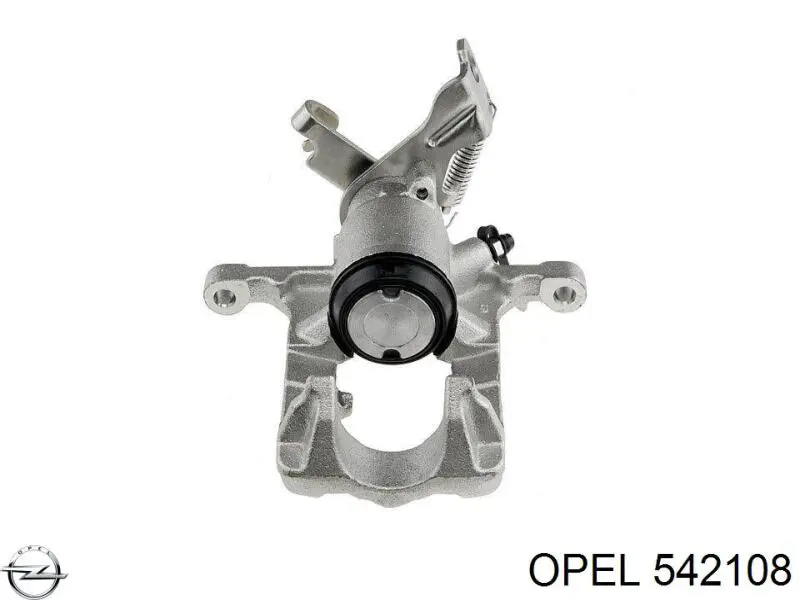 542108 Opel pinza de freno trasera izquierda