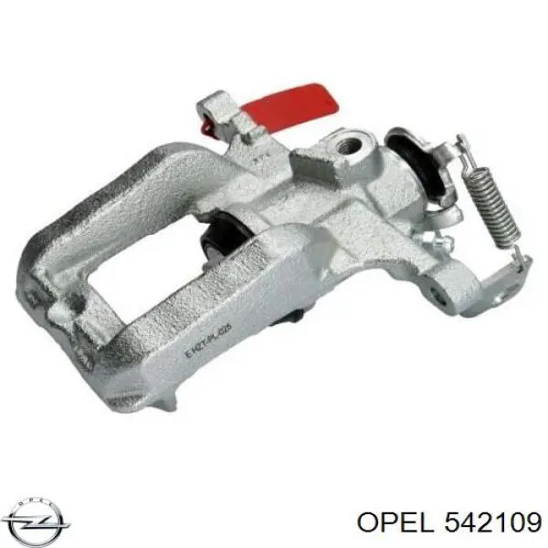 Pinza de freno trasera derecha 542109 Opel