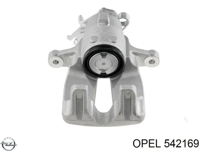 5 42 169 Opel pinza de freno trasero derecho