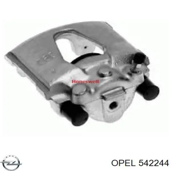 542244 Opel pinza de freno delantera derecha