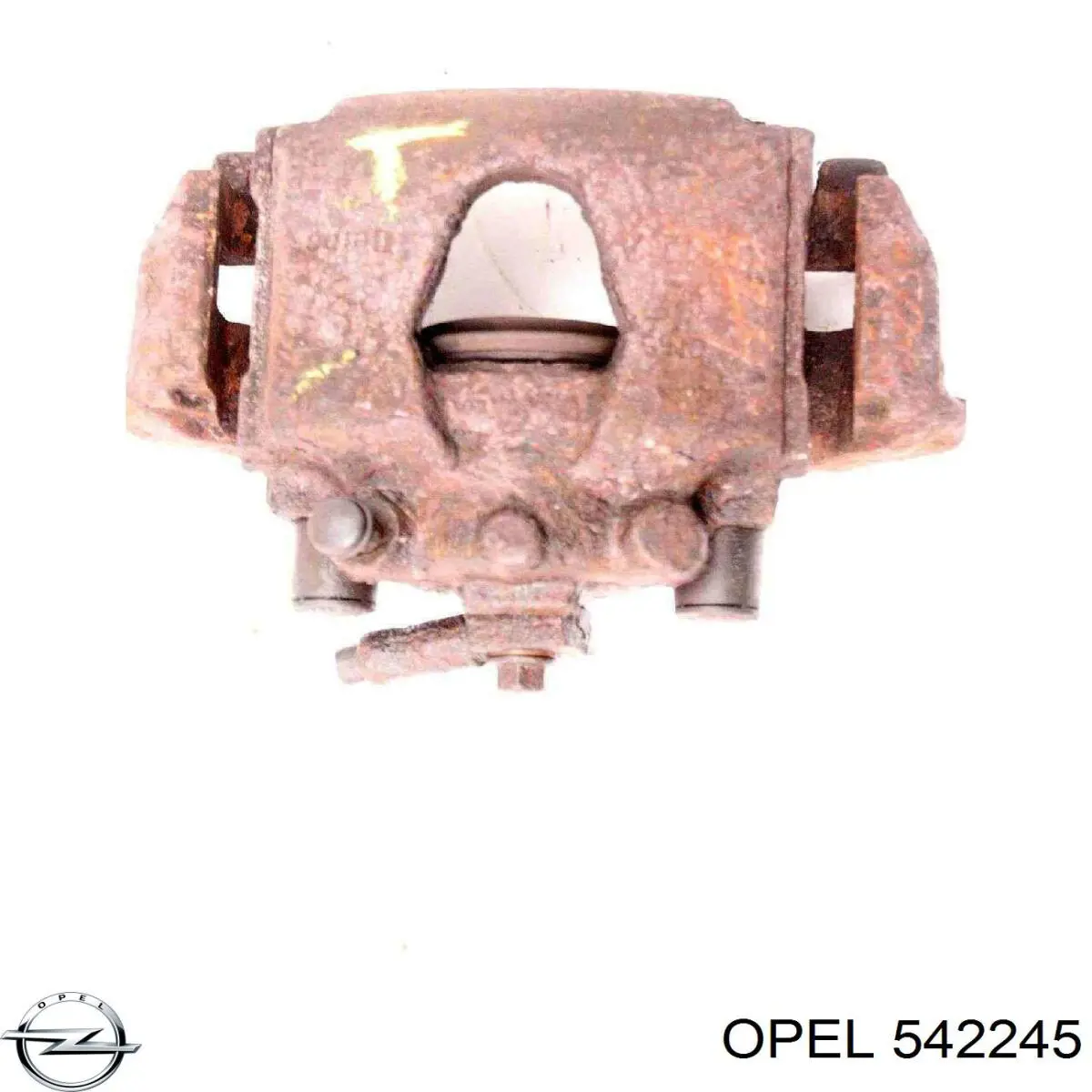 542245 Opel pinza de freno delantera izquierda
