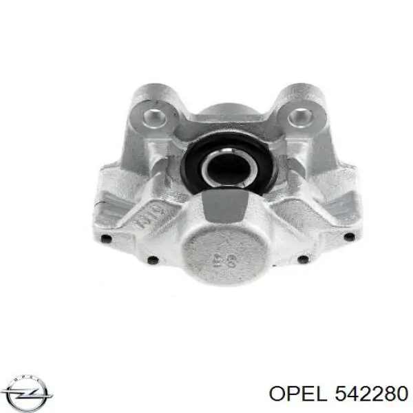 Pinza de freno trasera derecha Opel 542280